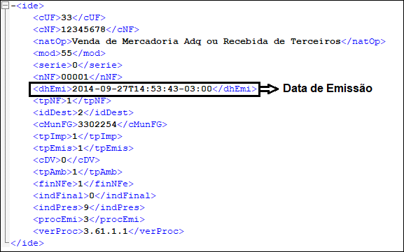 XML Rejeição 315