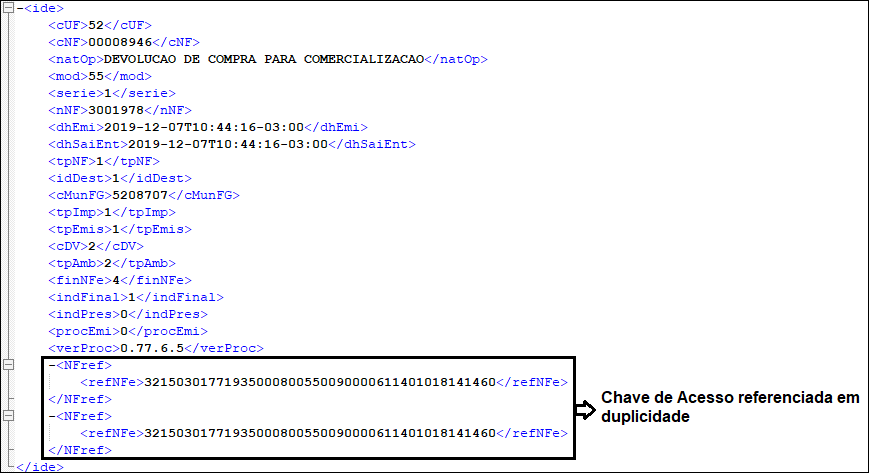 XML Rejeição 680 1