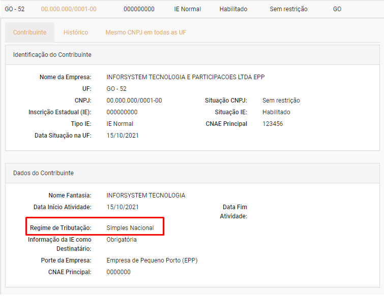 portal nota dados